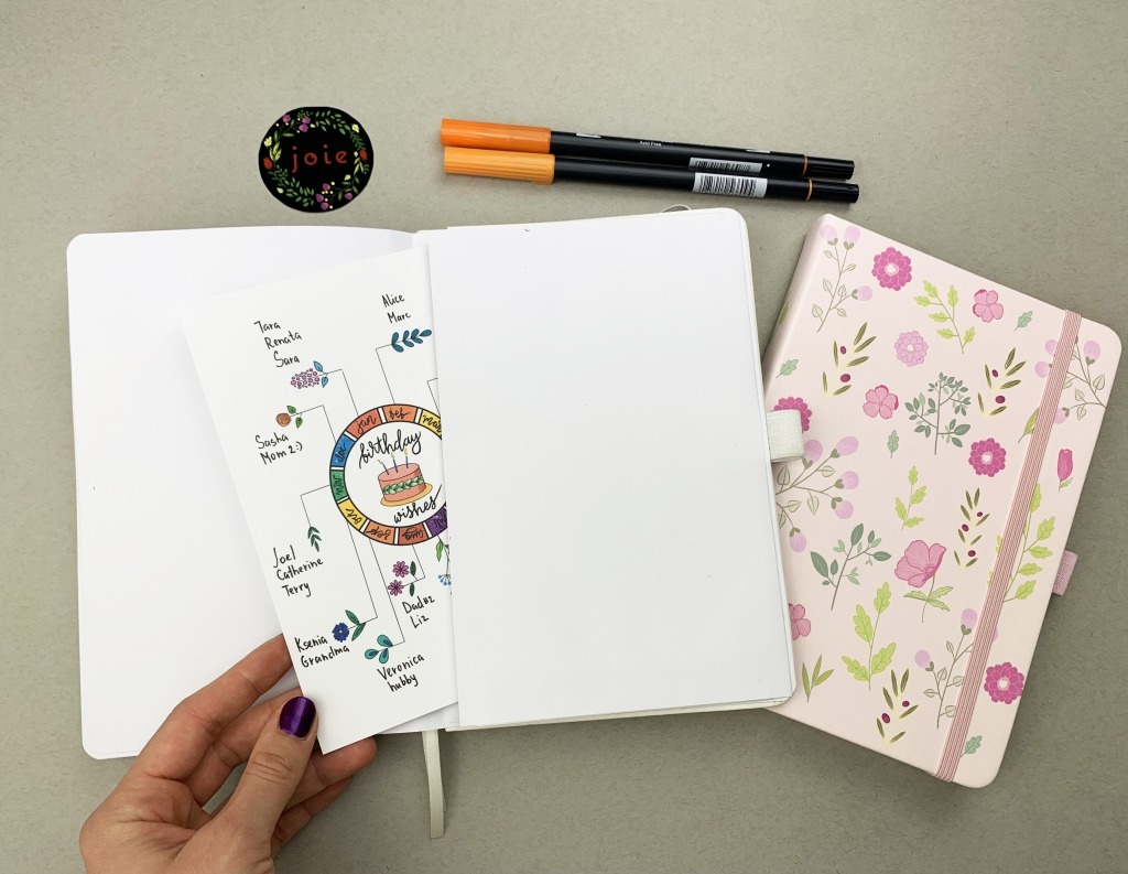 FREE PRINTABLE – BIRTHDAY TRACKER