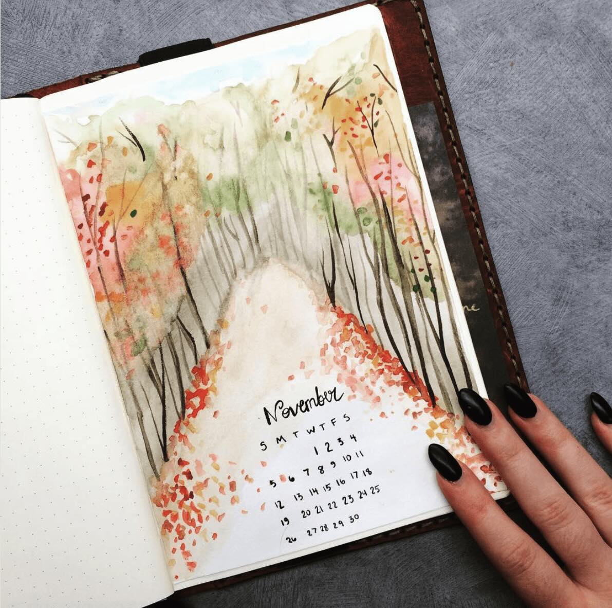 10 November covers for Bullet Journal