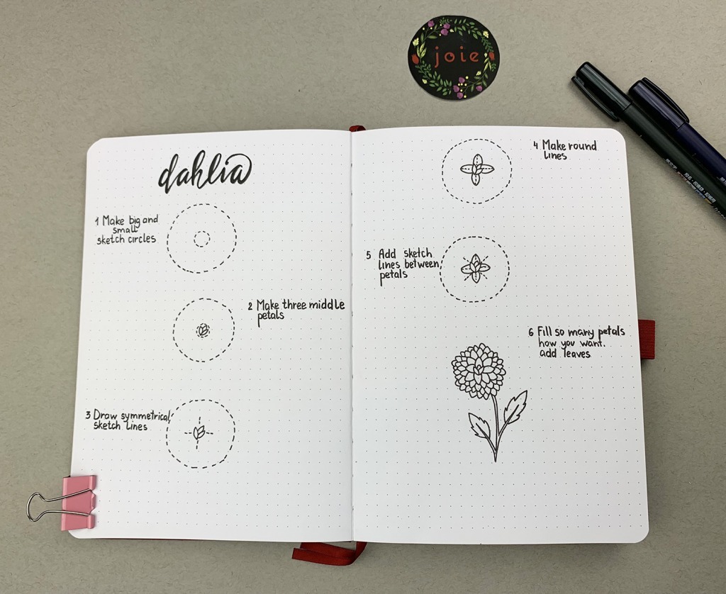 How You Can Make Perfect Dahlia Flowers in five steps