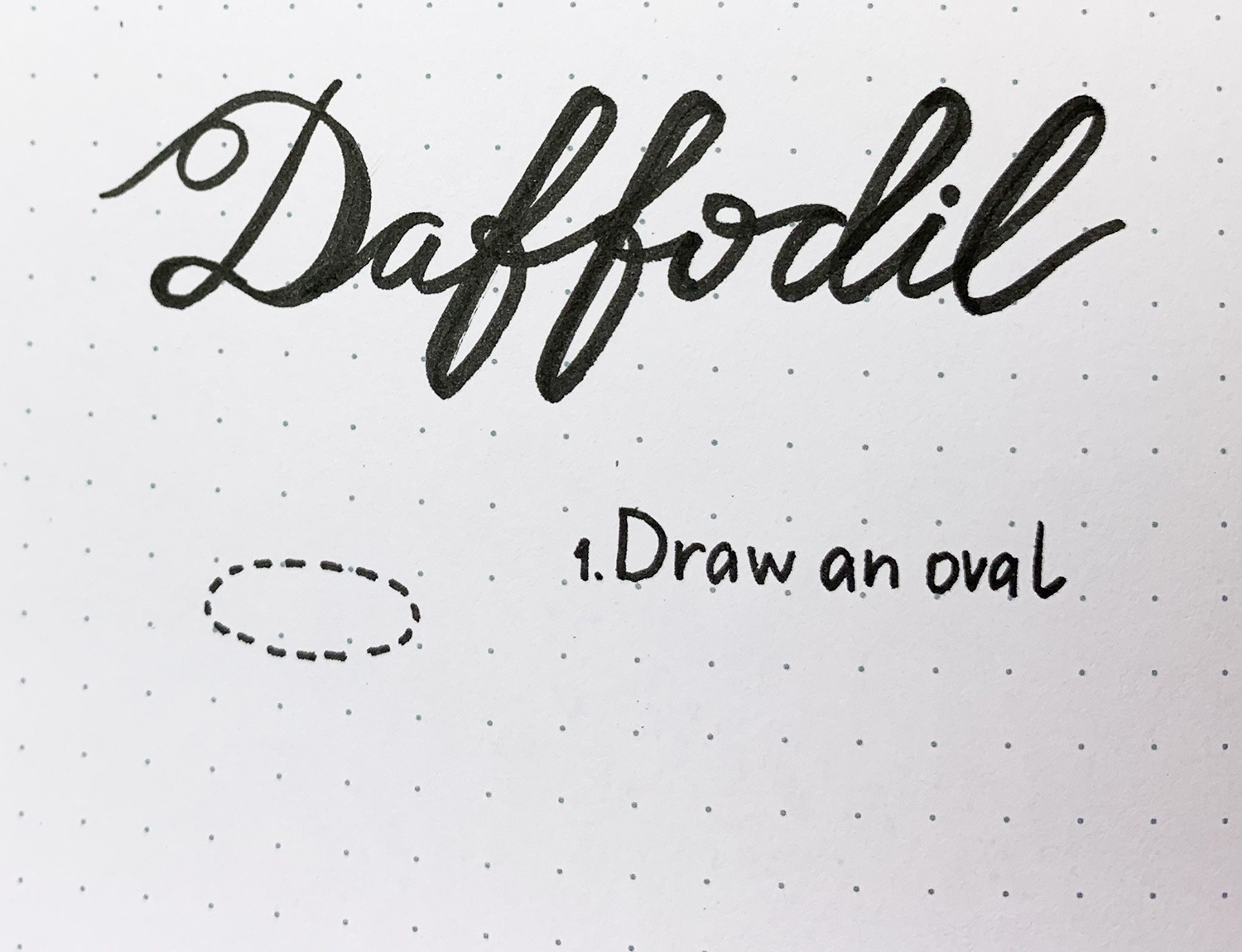 What everybody ought to know about easy Daffodil drawing in your bullet journal