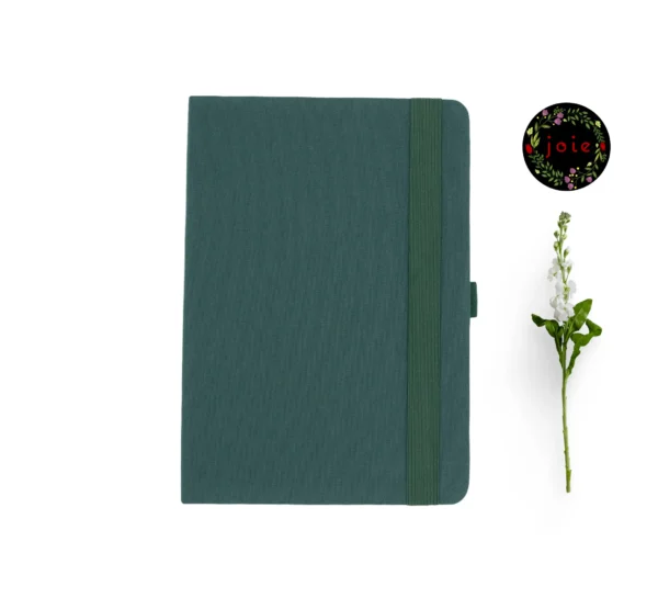 A5 Deep Green Dot Grid Notebook