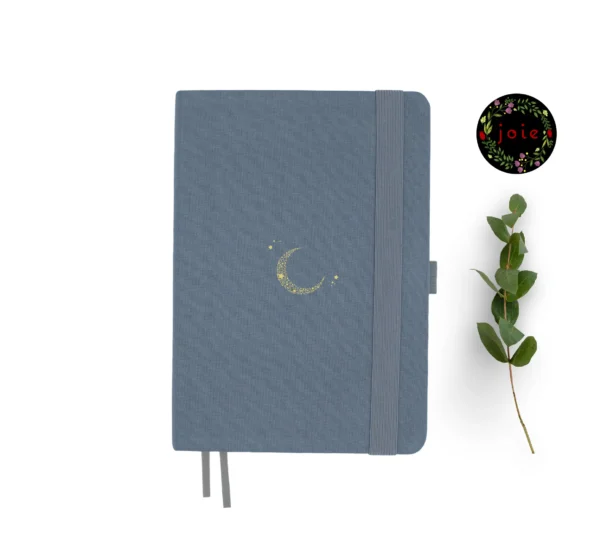 Moon A5 Dot Grid Notebook